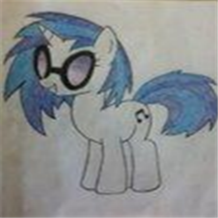 Vinyl Scratch Drawing Roblox decal