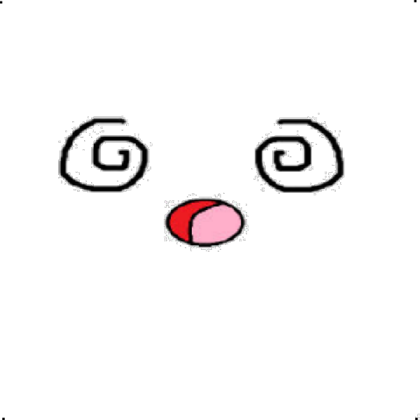 Dizzy Face (Transparent) Roblox decal