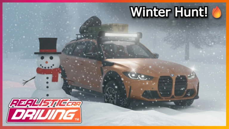 ❄️Winter Hunt| Realistic Car Driving™