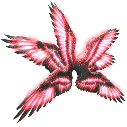 [GLOWING] Angel Wings Red