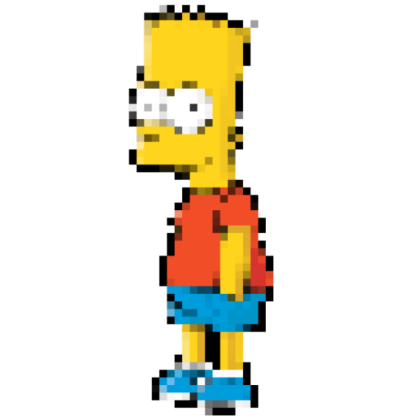 pixel bart Roblox decal