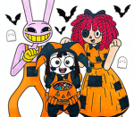 Happy Jax And Pomni And frined All u Good bay