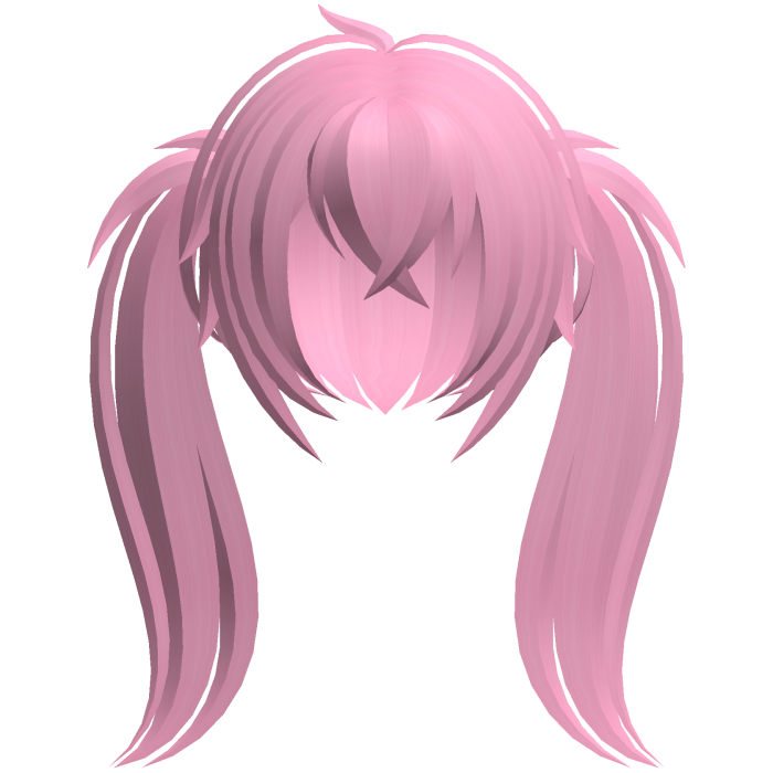 fluffy moe long ponytails hot pink