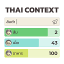 💬 [UPD] Thai Context