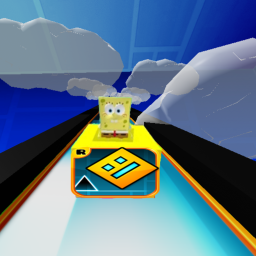 SLIDE DOWN 1 MILLION FEET INTO GEOMETRY DASH