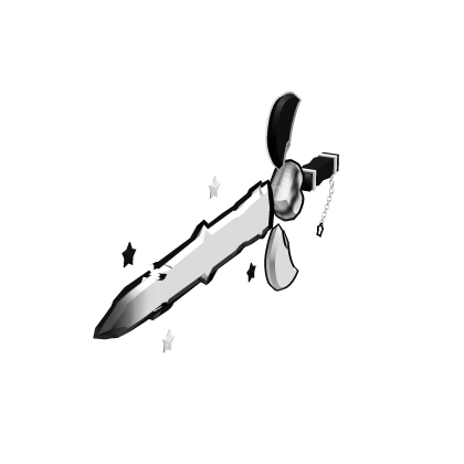 Archangel Sword Holdable Black And White thumbnail
