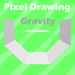 Pixel Drawing Gravity