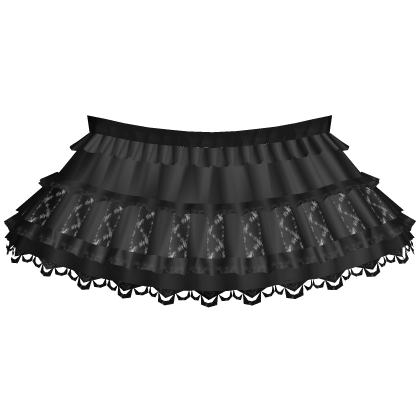 ^,…,^ emo black vkei grunge goth skirt