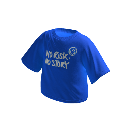 Boxy T Shirt Blue