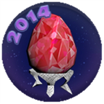 Ruby Fabergé Egg of Sparkle Time