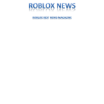 ROBLOX NEWS MAGAZINE