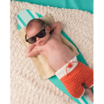 Baby mit der sonnenbrille gang
