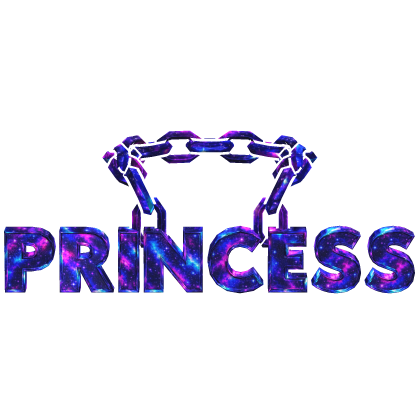 Galaxy Cartoony Princess Chain Roblox item