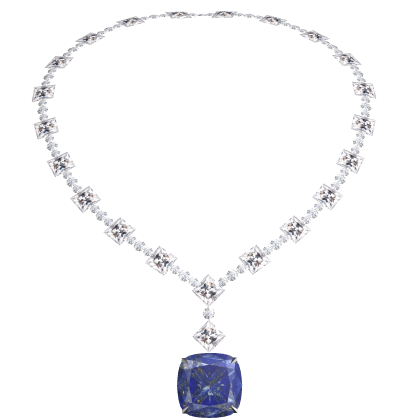 Kim's Ocean Diamond Necklace Roblox item