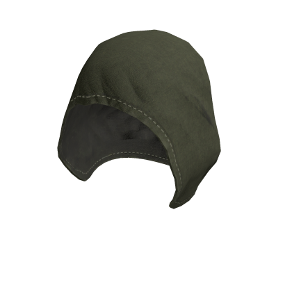 Moss Linen Hood