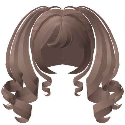 ♡ curly cute big high tweencore pigtails hazel  Roblox item