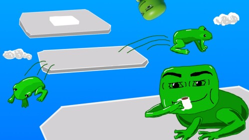 obby but you are a frog