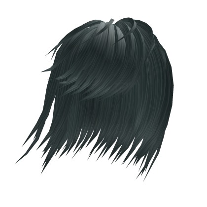 Blue Windy Scene Emo Hair