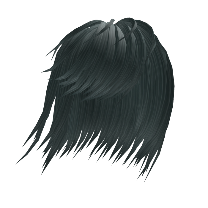 Blue Windy Scene Emo Hair
