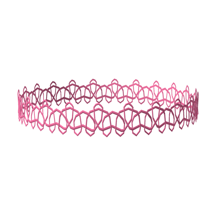 🧁 kawaii cute lil pink net lace choker tweencore