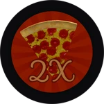 2X Pizzas