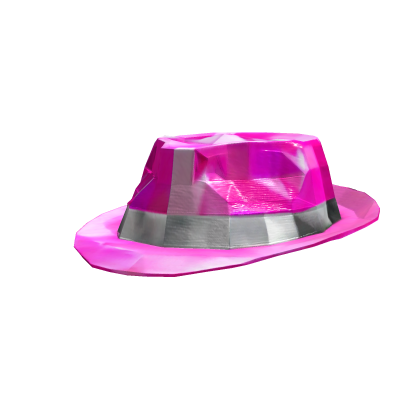 Pink Sparkle Time Fedora