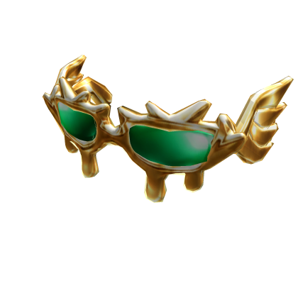 Drippy Golden Shades 🔥 Y2K Fire Lenses