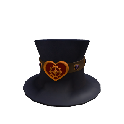 Steampunk Sweetheart Top Hat