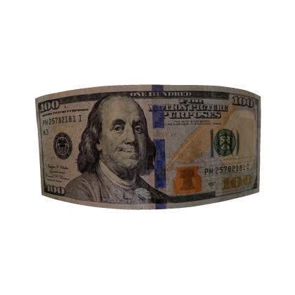 $100 Bill Mouth Tape