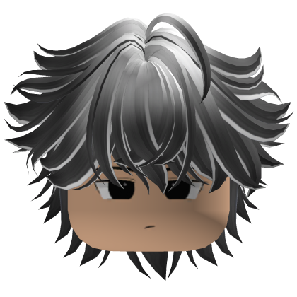 Messy Fluffy Anime Hair  Roblox item