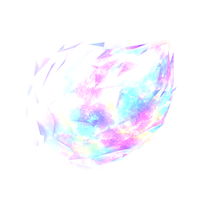 Kyu's Big Fluffy Opal Bunny Tail