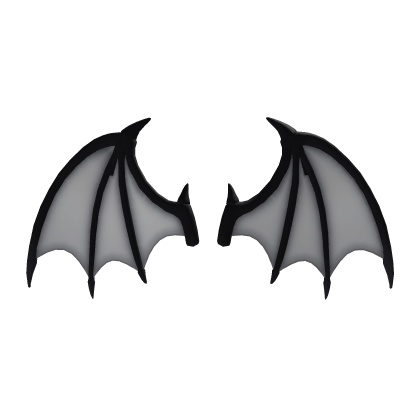 Halloween White Wings