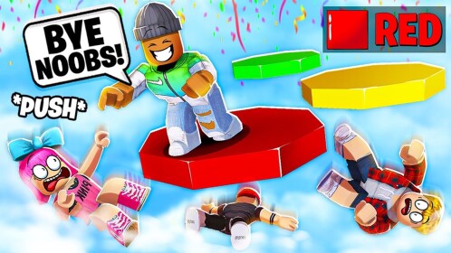 Easy ColorBlock Game Obby!!