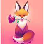 Foxes and roses