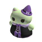 ♡ Kawaii Halloween Witch Kitty Holdable Plush