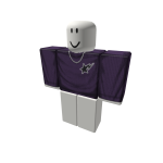 Bape Purple Sweater w/ Chain
