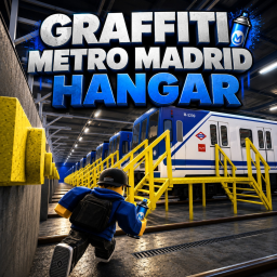 Graffiti Metro Madrid Hangar
