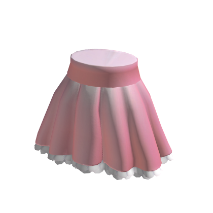 Pink skirt roblox top