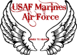 U.S.A.F Marines AirForce Wings to Heaven