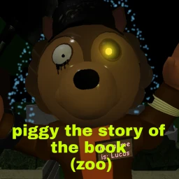 piggy the story of the book ( zoo) icon