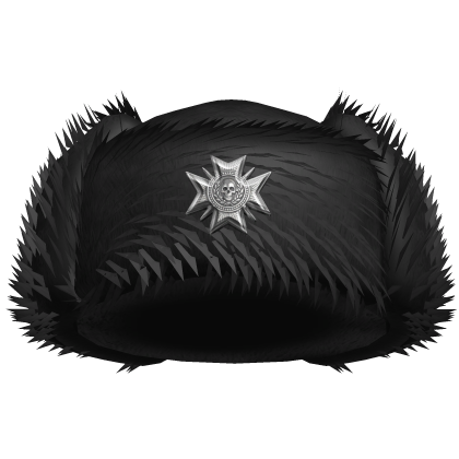 Y2K Black Fur Hat Roblox item