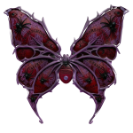 Crimsyn & Lavender Vibrant Weaver Wings (Boosters)