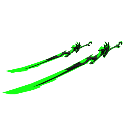 Dual Green Dragon Void Sword thumbnail