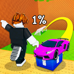Kick a Lucky Block For Cars
