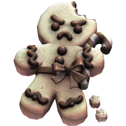 White Christmas Gingerbread Cookie