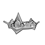 White Outline Crown