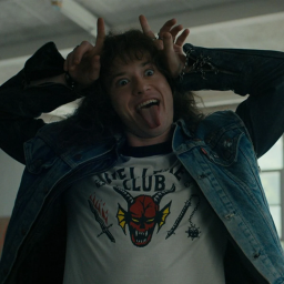 Cart ride into Eddie Stranger Things