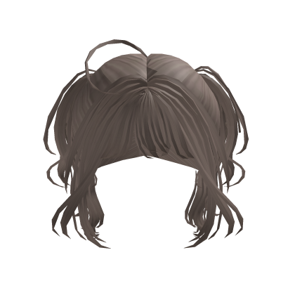♡ brown kawaii ponytail hair Roblox item