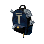 Blue Rich Sponge Backpack