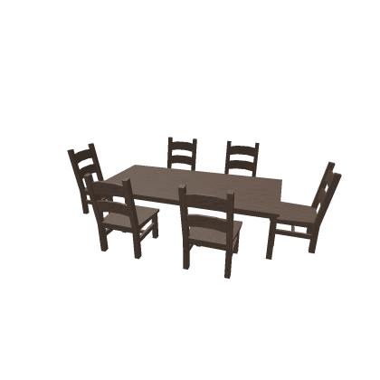Basic Wooden Table Set
